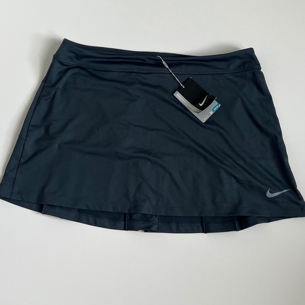 Nike Golf Tour Performance Dri-FIT Pleated Skirt Grey Womens Large NWT